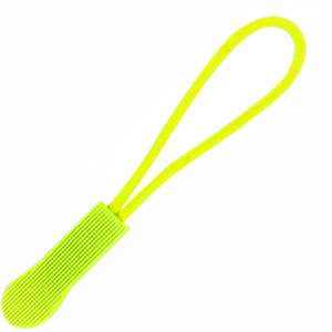 Cordon de tirage pour tirette de fermeture - Jaune fluo