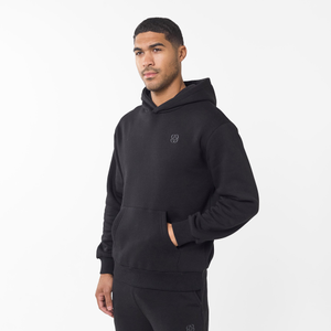 Embroidered Icon Hoodie | Black