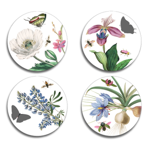 Country Garden Coasters (Set of 4)
