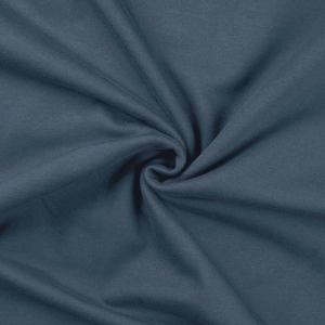 Tissu sweat - Bleu denim