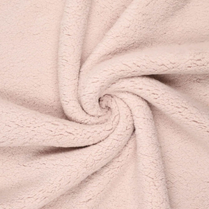 Tissu sherpa - Nude