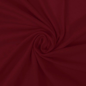 Tissu jersey 100% coton - Rouge foncé