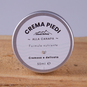 Crema piedi alla canapa