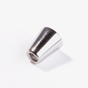 Embout clochette métal pour cordons - Argent