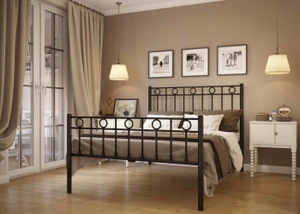 VARIOUS WROUGHT IRON BEDS - BRAND NEW - OLD STOCK