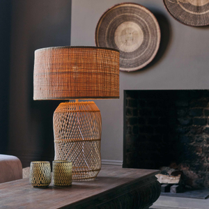 Inez Bamboo Table Lamp
