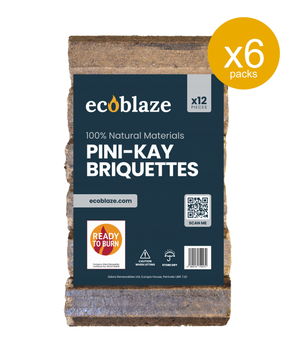 Ecoblaze Pini-Kay Briquettes - 6 Packs