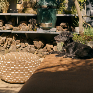 Soriano Round Pouffe