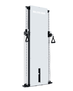 Bulldog Gear - Zero 3 Dual Adjustable Cable Pulley Machine x 1 60kg Stack - Stainless