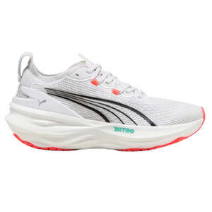 Puma Womens ForeverRun NITRO 2 - Puma White/Aquatic - Stability - SS25