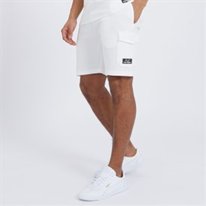 Brave Soul Mens Emery Shorts Optic White