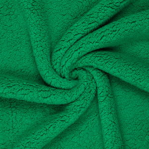 Tissu sherpa - Vert
