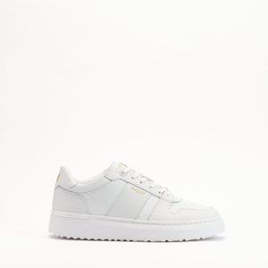 MALLET Hoxton Lite Men's White Leather Trainers