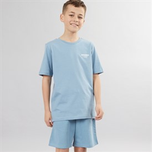 JACK & JONES Boys Orion T-Shirt And Shorts Set Mountain Spring