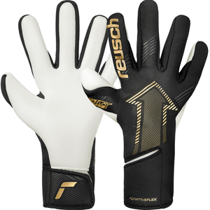 Reusch Fastgrip Silver - black - met gold - 10.5