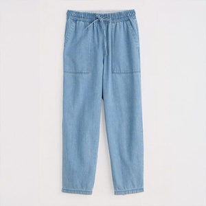 Seasalt Sholl Denim Joggers Light Wash Size 08
