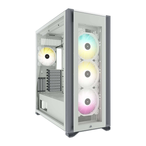 [B-Grade] Corsair iCUE 7000X RGB Tempered Glass Full Tower Smart Case White - CC-9011227-WW