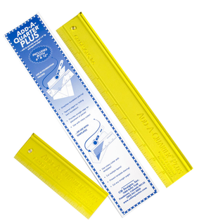 Set de 2 règles Add-A-Quarter PLUS 6 et 12 inch