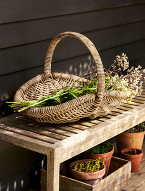 Bembridge Trug - Rattan, Natural, Large