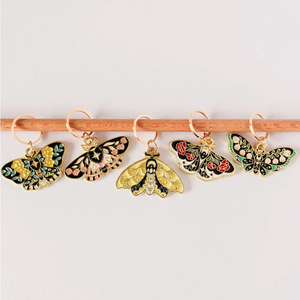 Set van 5 stekenmarkeerders - Vlinders