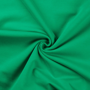 Tissu sweat molleton - Vert herbe