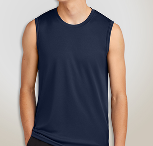 Port & Company UPF 50 Sleeveless Performance Shirt - True Navy