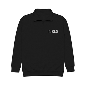 Embroidered Fleece Pullover with white NSLS logo