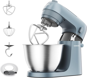 Kenwood KZM35.000GY Go Stand Mixer Compact Kitchen Machine 4L 800W Storm Blue