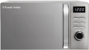 Russell Hobbs RHMD832T Digital Solo Microwave Oven Easy Clean 20L 800W Titanium 