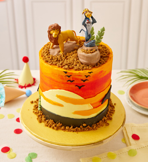 Disney Lion King Themed Tall Cake