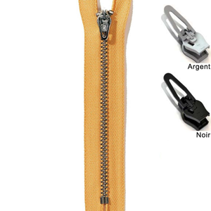 Curseur de remplacement clipsable ZlideOn 3A pour fermeture avec dents en métal