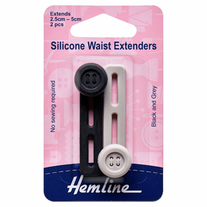 Boutons rallonge en silicone pour pantalons et jupes