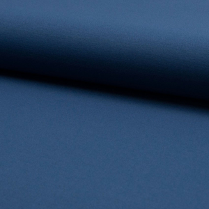 Tissu jersey milano viscose - Bleu jeans