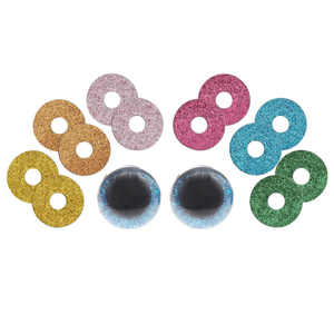Yeux de sécurité 6 couleurs Ricorumi 30 mm - 1 paire