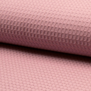 Tissu torchon nid d´abeille - Rose