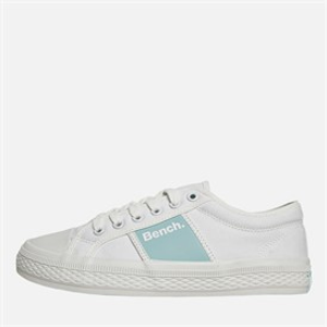 Bench Womens Vicky Trainers White/Surf Spray