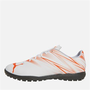 Puma Mens Attacanto TT Astro Football Boots Puma White/Glowing Red