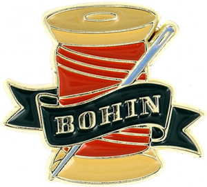 Porte-aiguilles aimanté Bohin - Vintage bobine de fil