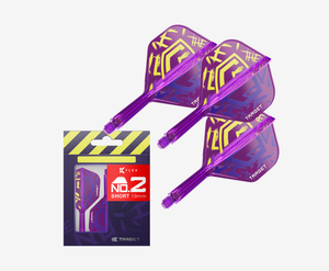 Target Darts Luke Littler World Champion Edition K-Flex Medium No.2 Shape Flight and Shaft
