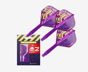 Target Darts Luke Littler World Champion Edition K-Flex Intermediate No.2 Shape Flight and Shaft