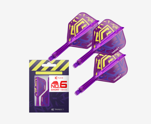 Target Darts Luke Littler World Champion Edition K-Flex Short No.6 Shape Flight and Shaft
