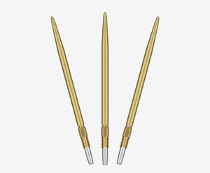 Target Darts Swiss SLK Gold 42mm Dart Points Set (Pack of 3)