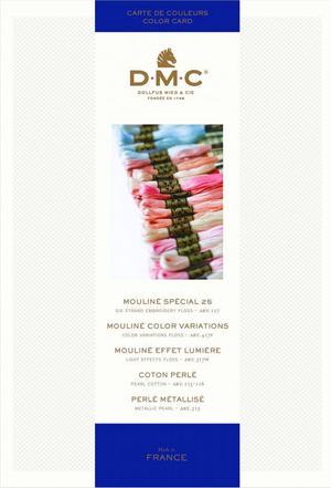 Nuancier 500 coloris moulinés et perlé DMC