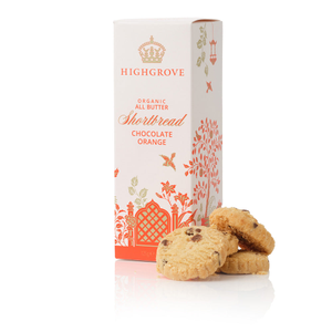 Highgrove Organic Chocolate Orange Shortbread