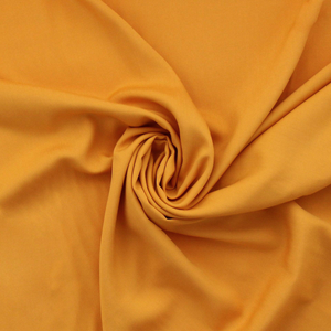 Tissu popeline de viscose - Ocre