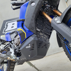 Bash Plate - Yamaha XT690/Tenere 700 World Raid 22-24/25 (to suit OEM and SW Motech crash bars) - Black PC