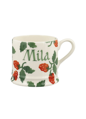 Personalised Raspberries Small Mug