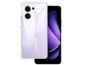 Gel Case with Bumper Edges for OPPO Reno13 F - Clear