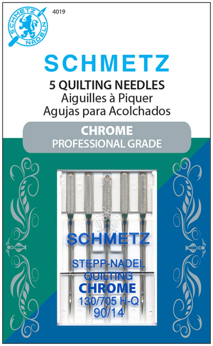 Aiguilles à quilter chromé Schmetz