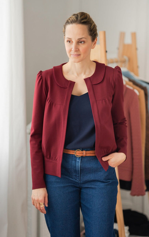 Patron de gilet Gemme - Anna Rose patterns